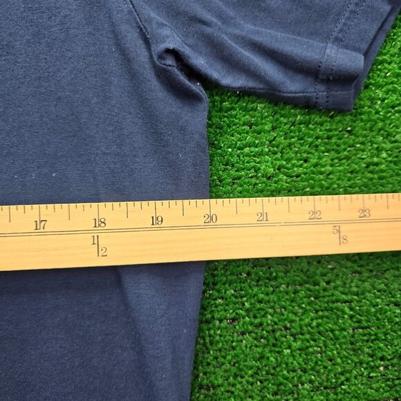 Under Armour Tshirt Mens Small Blue Short Sleeve HeatGear Project Rock Logo - Picture 4 of 8